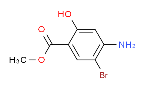 CAS No. 286377-20-6, Methyl 4-amino-5-bromo-2-hydroxybenzoate
