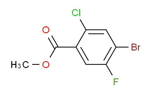 CAS No. 908248-32-8, Methyl 4-bromo-2-chloro-5-fluorobenzoate