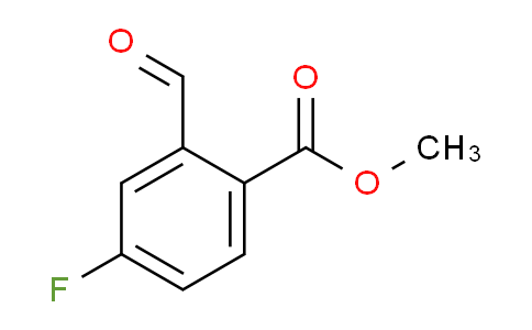 CAS No. 106014-25-9, Methyl 4-fluoro-2-formylbenzoate
