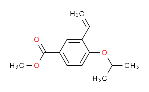 CAS No. 918870-83-4, Methyl 4-isopropoxy-3-vinylbenzoate