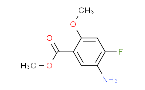 CAS No. 151793-18-9, Methyl 5-amino-4-fluoro-2-methoxybenzoate
