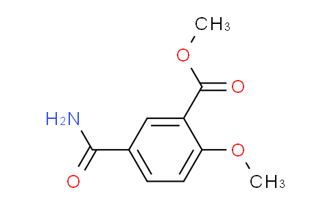 CAS No. 911281-96-4, Methyl 5-carbamoyl-2-methoxybenzoate