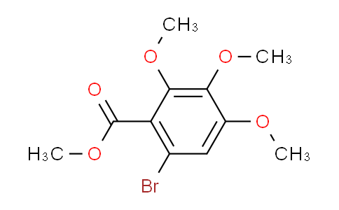 CAS No. 80141-07-7, Methyl 6-bromo-2,3,4-trimethoxybenzoate