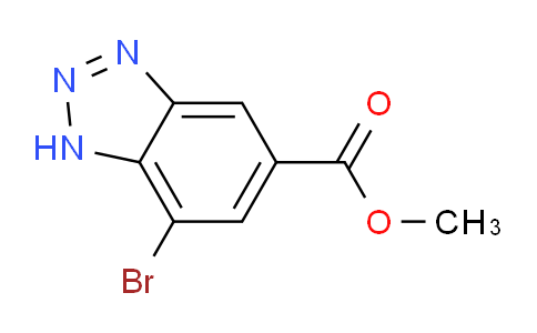 CAS No. 1354758-03-4, Methyl 7-bromo-1H-benzotriazole-5-carboxylate