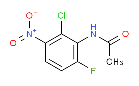 CAS No. 218796-15-7, N-(2-Chloro-6-fluoro-3-nitrophenyl)acetamide