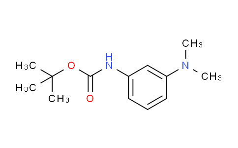 CAS No. 1160436-95-2, tert-Butyl (3-(dimethylamino)phenyl)carbamate