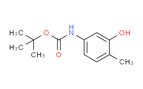 CAS No. 345893-26-7, tert-Butyl (3-hydroxy-4-methylphenyl)carbamate