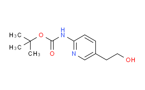 CAS No. 1260897-34-4, tert-Butyl (5-(2-hydroxyethyl)pyridin-2-yl)carbamate