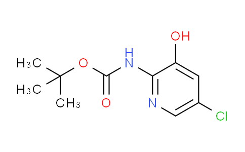 CAS No. 1609402-46-1, tert-Butyl (5-chloro-3-hydroxypyridin-2-yl)carbamate