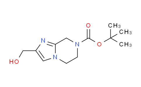 CAS No. 1250996-70-3, tert-Butyl 2-(hydroxymethyl)-5,6-dihydroimidazo[1,2-a]pyrazine-7(8H)-carboxylate