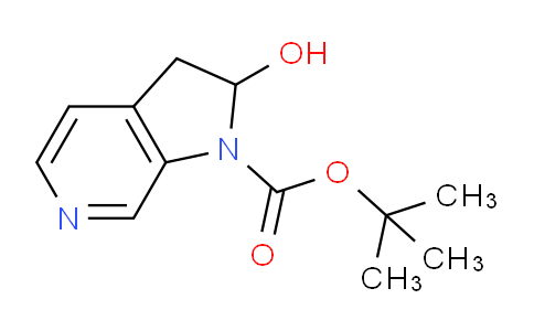 CAS No. 185139-01-9, tert-Butyl 2-hydroxy-2,3-dihydro-1H-pyrrolo[2,3-c]pyridine-1-carboxylate