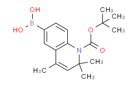 CAS No. 179894-36-1, (1-(tert-Butoxycarbonyl)-2,2,4-trimethyl-1,2-dihydroquinolin-6-yl)boronic acid