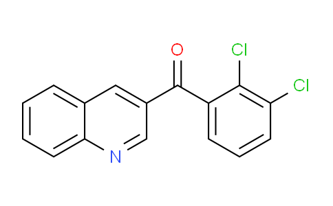 CAS No. 1187168-39-3, (2,3-Dichlorophenyl)(quinolin-3-yl)methanone