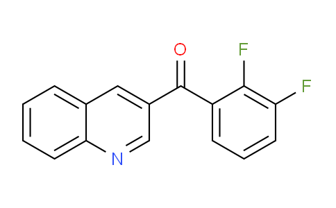 CAS No. 1187166-32-0, (2,3-Difluorophenyl)(quinolin-3-yl)methanone