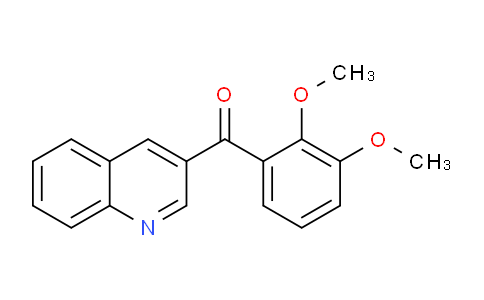 CAS No. 1187171-88-5, (2,3-Dimethoxyphenyl)(quinolin-3-yl)methanone
