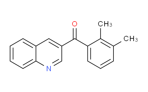 CAS No. 1187167-29-8, (2,3-Dimethylphenyl)(quinolin-3-yl)methanone