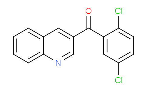 CAS No. 1187171-71-6, (2,5-Dichlorophenyl)(quinolin-3-yl)methanone
