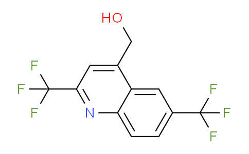 CAS No. 1185292-81-2, (2,6-Bis(trifluoromethyl)quinolin-4-yl)methanol