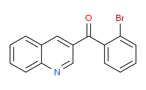 CAS No. 350698-78-1, (2-Bromophenyl)(quinolin-3-yl)methanone