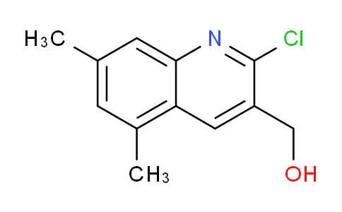 CAS No. 1017464-08-2, (2-Chloro-5,7-dimethylquinolin-3-yl)methanol