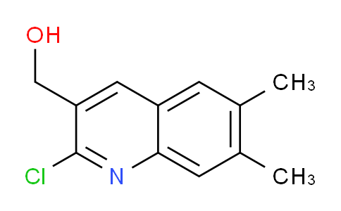 CAS No. 333408-44-9, (2-Chloro-6,7-dimethylquinolin-3-yl)methanol