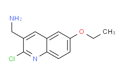 CAS No. 1707584-46-0, (2-Chloro-6-ethoxyquinolin-3-yl)methanamine