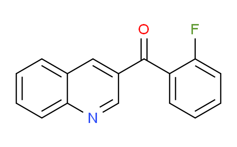 CAS No. 1187165-99-6, (2-Fluorophenyl)(quinolin-3-yl)methanone