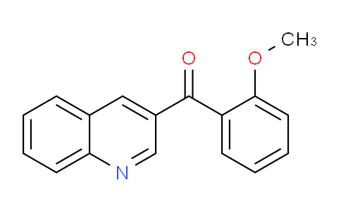 CAS No. 1182973-82-5, (2-Methoxyphenyl)(quinolin-3-yl)methanone