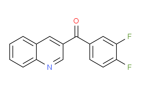 CAS No. 1183426-12-1, (3,4-Difluorophenyl)(quinolin-3-yl)methanone