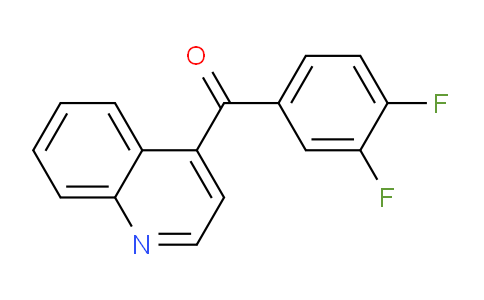 CAS No. 1706436-24-9, (3,4-Difluorophenyl)(quinolin-4-yl)methanone