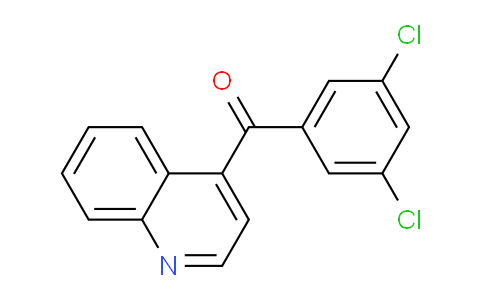 CAS No. 1706436-27-2, (3,5-Dichlorophenyl)(quinolin-4-yl)methanone