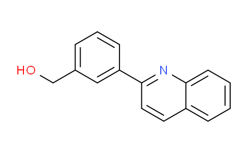 CAS No. 1349717-39-0, (3-(Quinolin-2-yl)phenyl)methanol