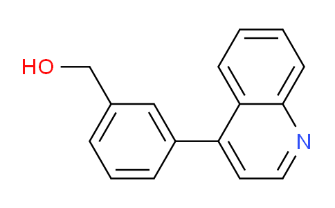 CAS No. 181422-56-0, (3-(Quinolin-4-yl)phenyl)methanol