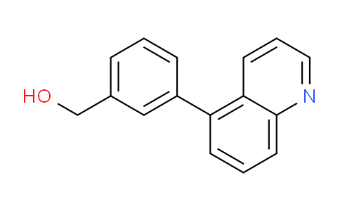 CAS No. 1349715-50-9, (3-(Quinolin-5-yl)phenyl)methanol