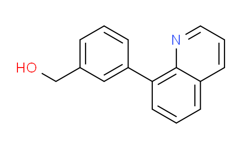 CAS No. 1186193-41-8, (3-(Quinolin-8-yl)phenyl)methanol