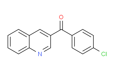 CAS No. 1184592-10-6, (4-Chlorophenyl)(quinolin-3-yl)methanone