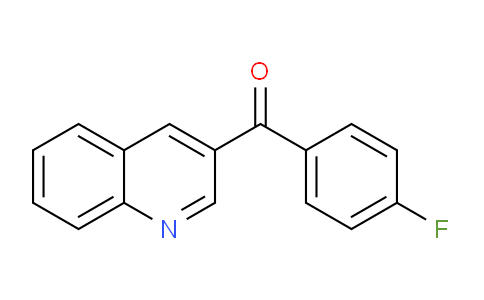 CAS No. 1183511-02-5, (4-Fluorophenyl)(quinolin-3-yl)methanone