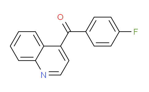 CAS No. 169957-25-9, (4-Fluorophenyl)(quinolin-4-yl)methanone