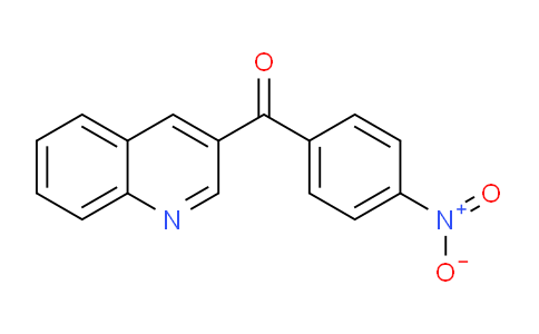 CAS No. 1187166-16-0, (4-Nitrophenyl)(quinolin-3-yl)methanone