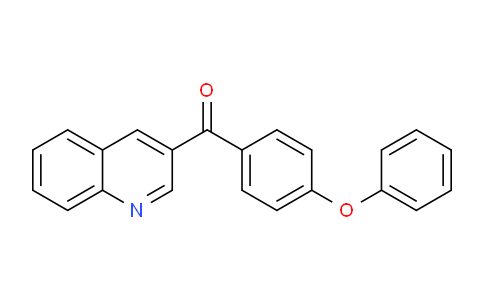 CAS No. 1187168-35-9, (4-Phenoxyphenyl)(quinolin-3-yl)methanone