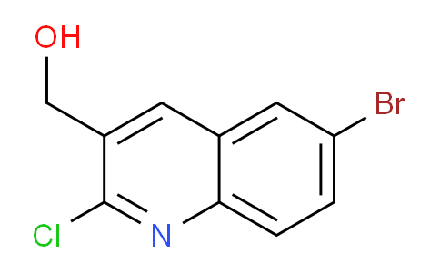CAS No. 1017464-16-2, (6-Bromo-2-chloroquinolin-3-yl)methanol
