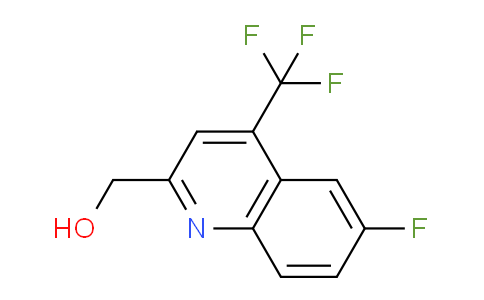 CAS No. 1116339-63-9, (6-Fluoro-4-(trifluoromethyl)quinolin-2-yl)methanol