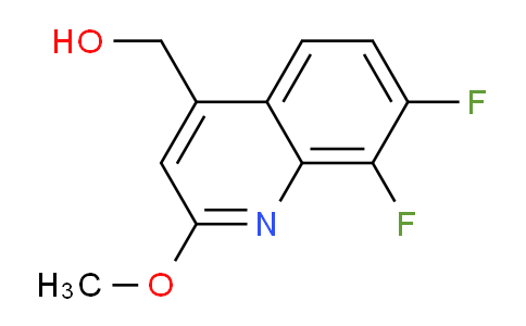 CAS No. 1125702-54-6, (7,8-Difluoro-2-methoxyquinolin-4-yl)methanol