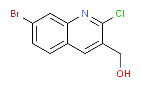 CAS No. 1017403-71-2, (7-Bromo-2-chloroquinolin-3-yl)methanol