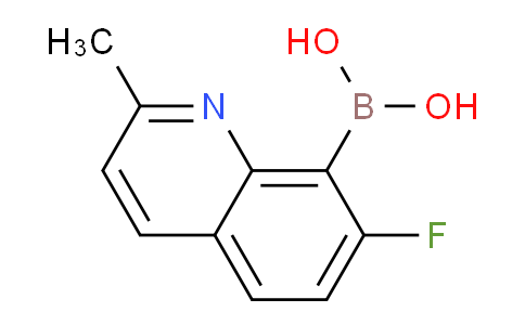 CAS No. 1072945-61-9, (7-Fluoro-2-methylquinolin-8-yl)boronic acid