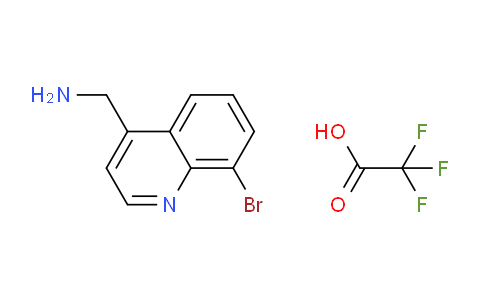 CAS No. 1190320-18-3, (8-Bromoquinolin-4-yl)methanamine 2,2,2-trifluoroacetate