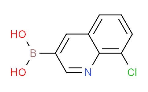 CAS No. 1370040-67-7, (8-Chloroquinolin-3-yl)boronic acid