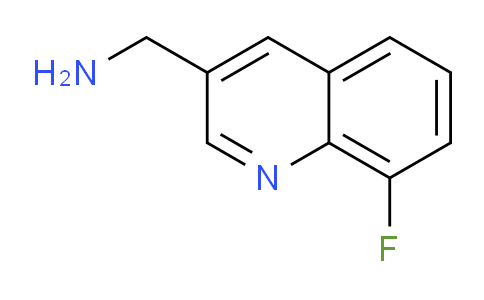 CAS No. 1267242-11-4, (8-Fluoroquinolin-3-yl)methanamine