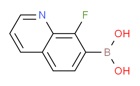 CAS No. 1217500-71-4, (8-Fluoroquinolin-7-yl)boronic acid
