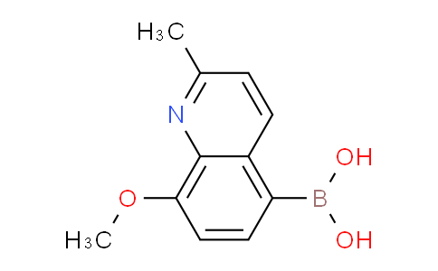 CAS No. 1107064-35-6, (8-Methoxy-2-methylquinolin-5-yl)boronic acid